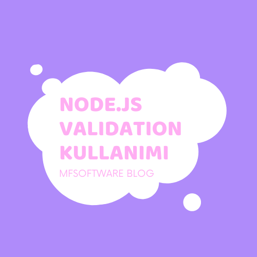 Node.js Validation Kullanımı